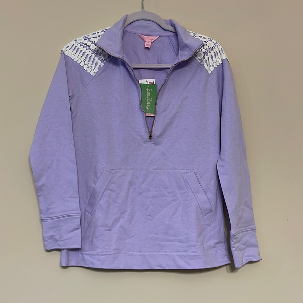 Lilly Pulitzer Skipper Popover in Light Lilac Verbena